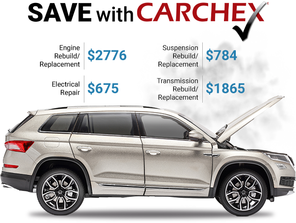 Repair costs with vs. without CARCHEX